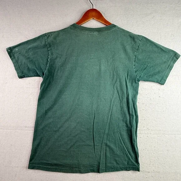 Vintage Banana Republic Shirt Mens Large Green Travel Safari Single Stitch * - Picture 13 of 15